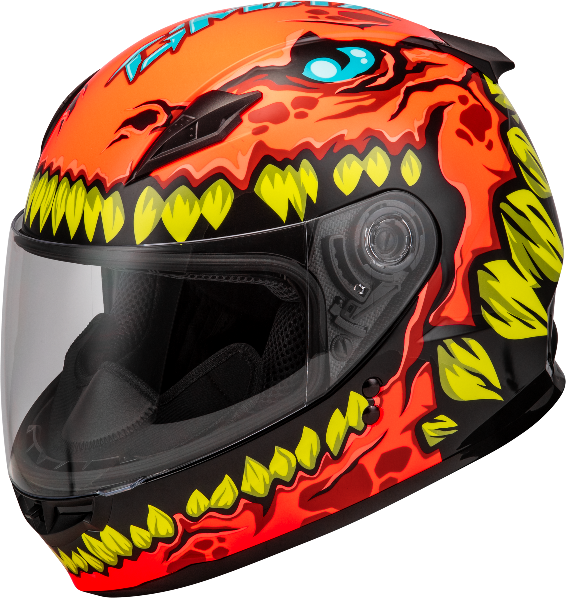 Youth Gm 49y Drax Helmet Orange Yl