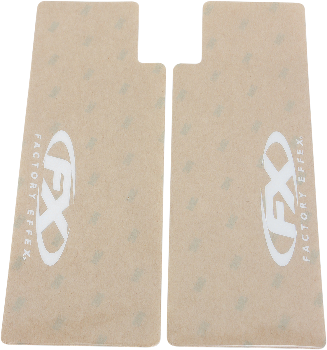 FACTORY EFFEX Fork Shield - FX Clear/White 06-38010