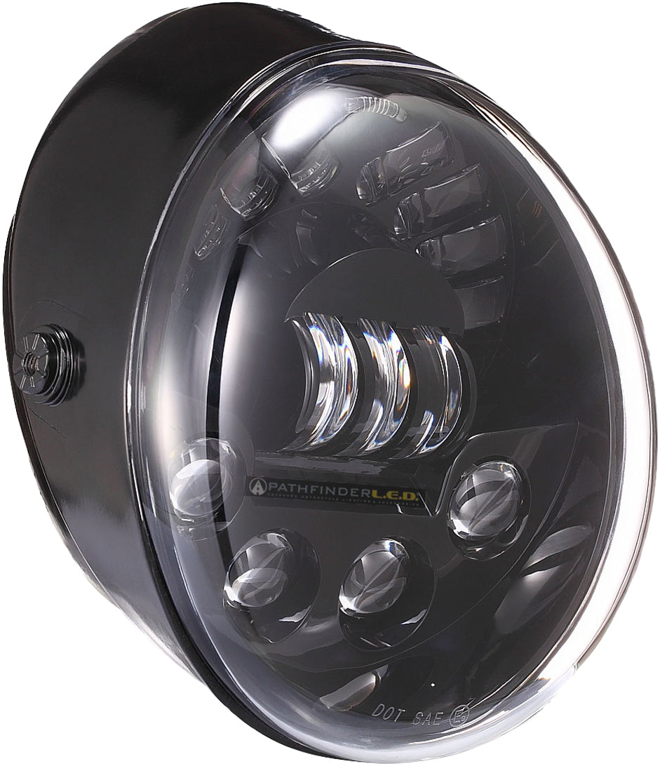 V Rod Headlight Black