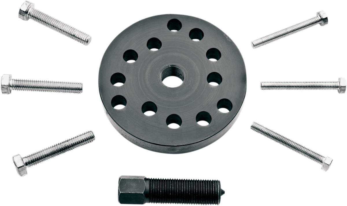 DENNIS STUBBLEFIELD SALES Flywheel Puller - Disc w/Bolts - 12 Hole MP-37