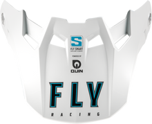 Formula S Carbon Solid Visor White Md/Lg