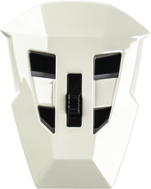 Md 74 Mouth Vent W/Screws White/Red