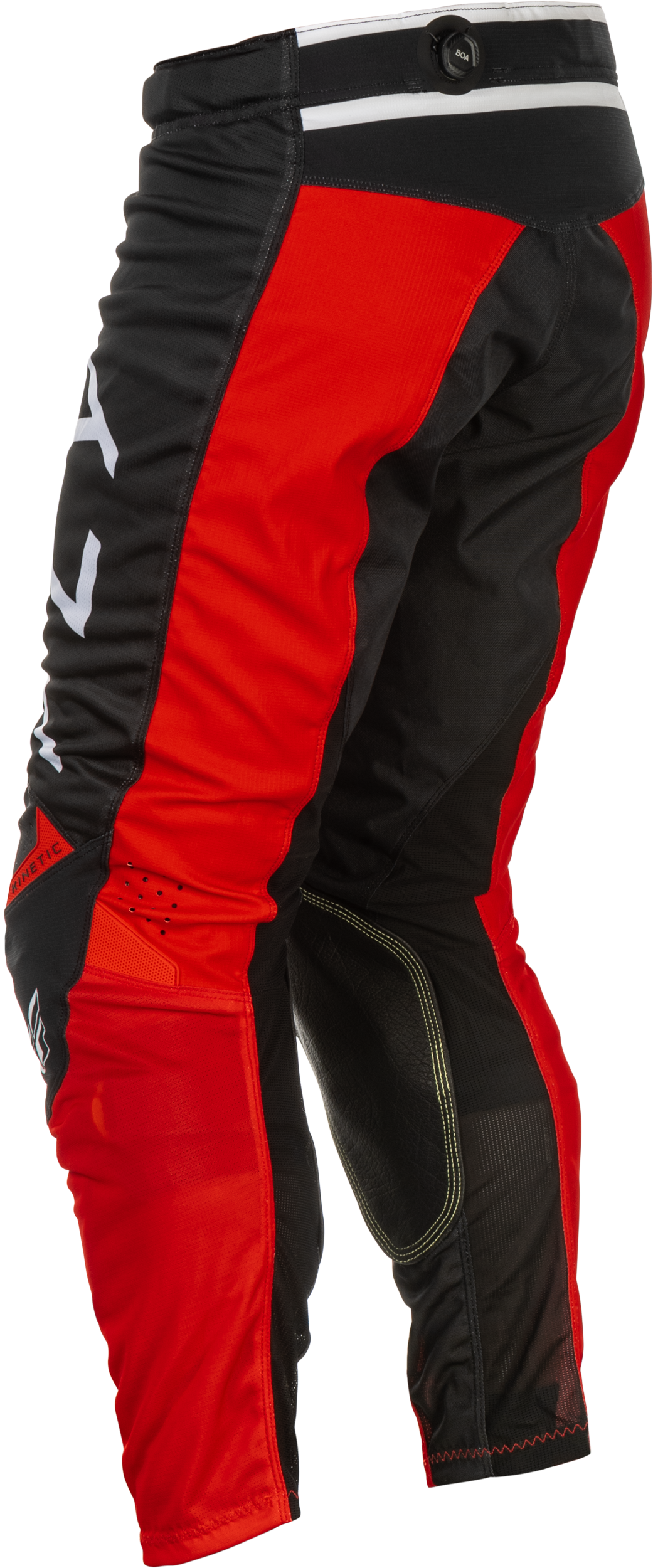 Kinetic Mesh Center Pants Black/White/Red Sz 28