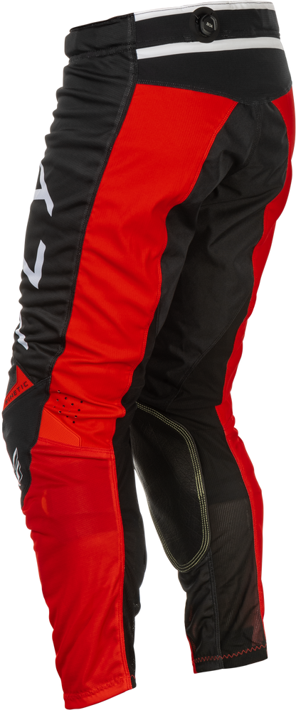 Kinetic Mesh Center Pants Black/White/Red Sz 30