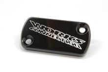 Billet Front Brake Cover Blk Rm/Kx