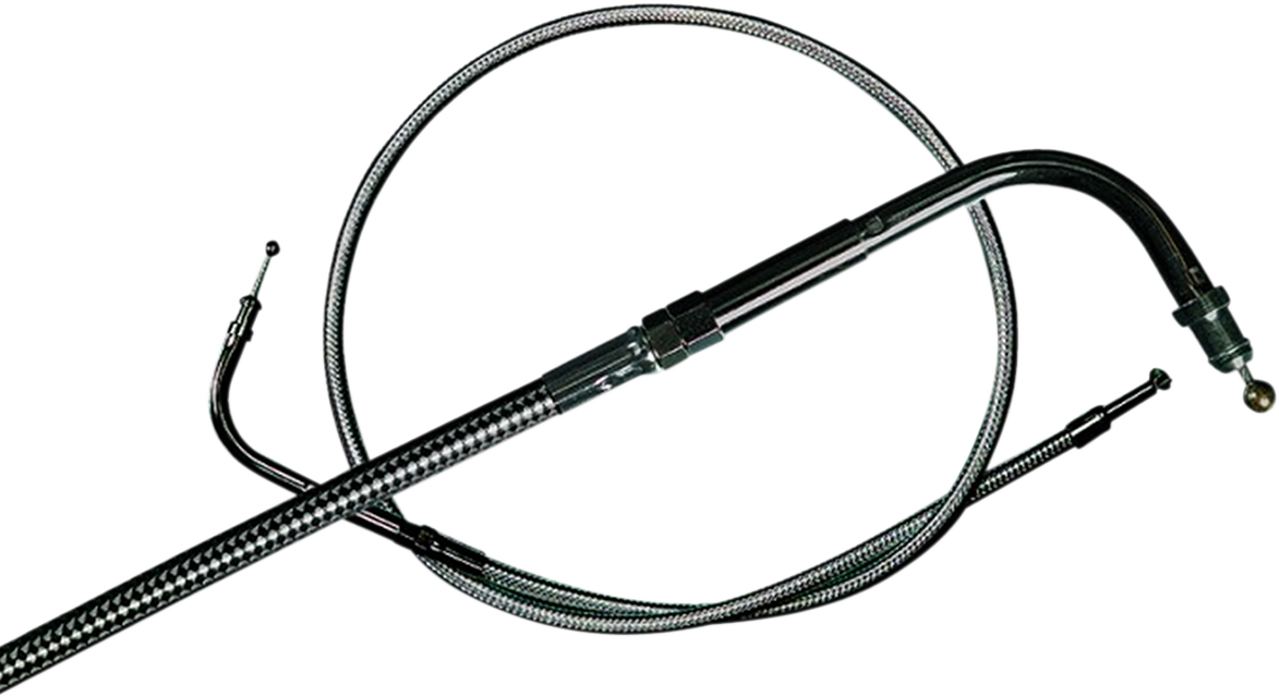 MAGNUM SHIELDING Black Pearl™ Braided Throttle Cable - 53-1/2" 432114
