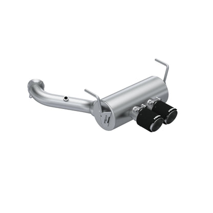 Dual Slip On System W/ 6" Perf. Muffler Chrome Cb Tip