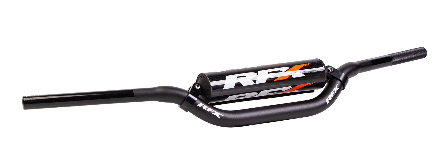 F8 Taper Bar 1 1/8" Black Stewart