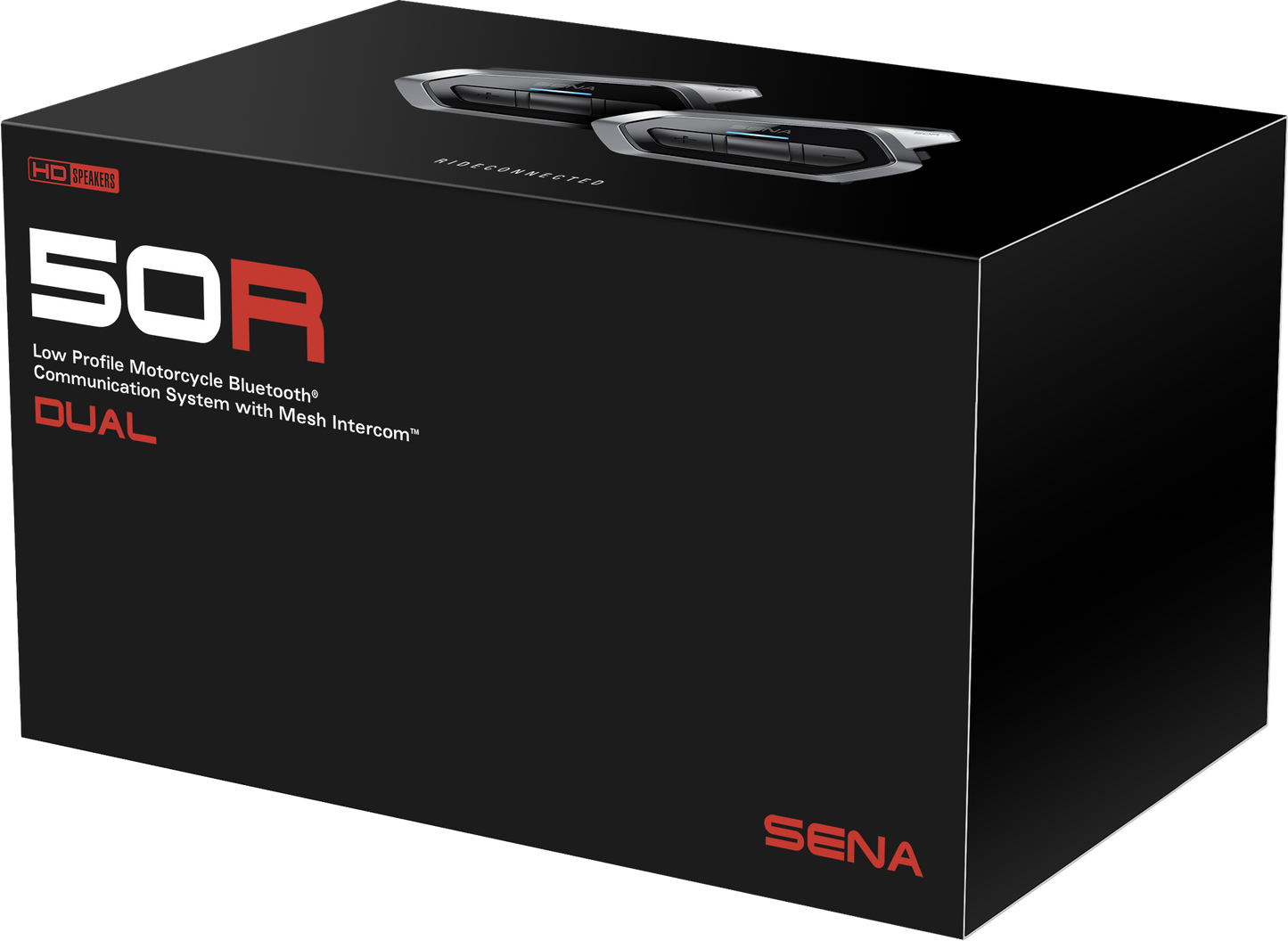 50r Hd Bluetooth Comm System With Mesh Intercom Dual