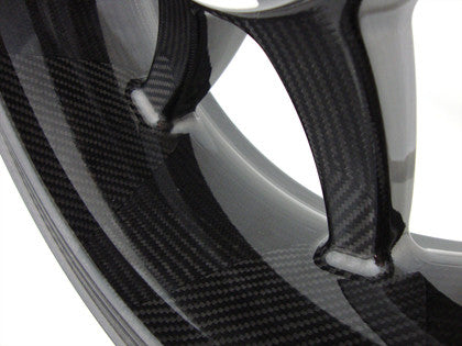 BST Panther TEK 7 Spoke Carbon Fiber Rear Wheel for the Honda VFR1200F (2010+) & Ariel Ace - 6.0 x 17
