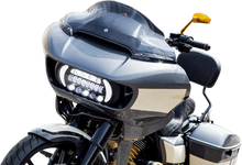 Led Sharktooth W/ Turns Blk/Chr Fltr `15 Up