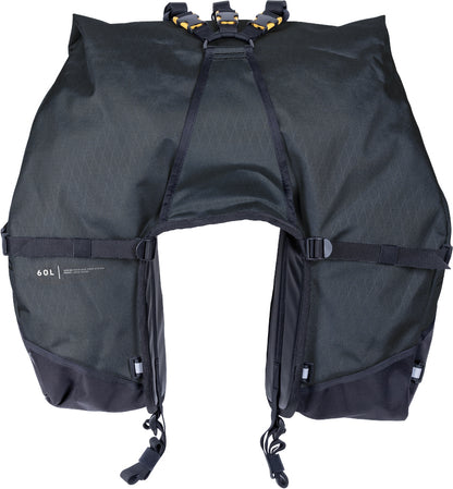 Great Basin Saddlebag 68l Black