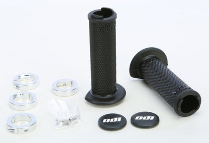 Atv Ruffian Lockon Grip 120mm Black/Silver