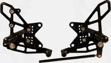 Rear Set Complete Blk Kaw