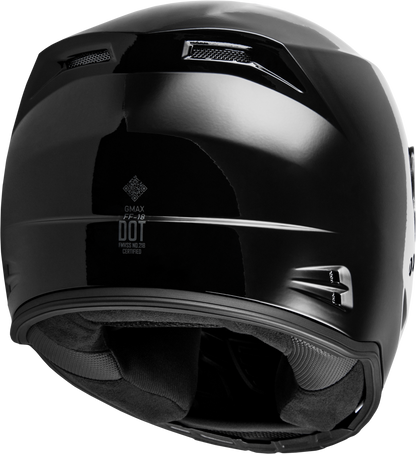 Ff 18 Solid Helmets Black Md
