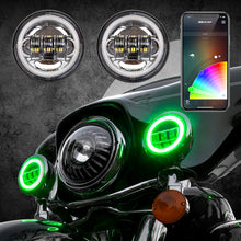 4.5" Xkchrome Driving Lights Chrome Bezel
