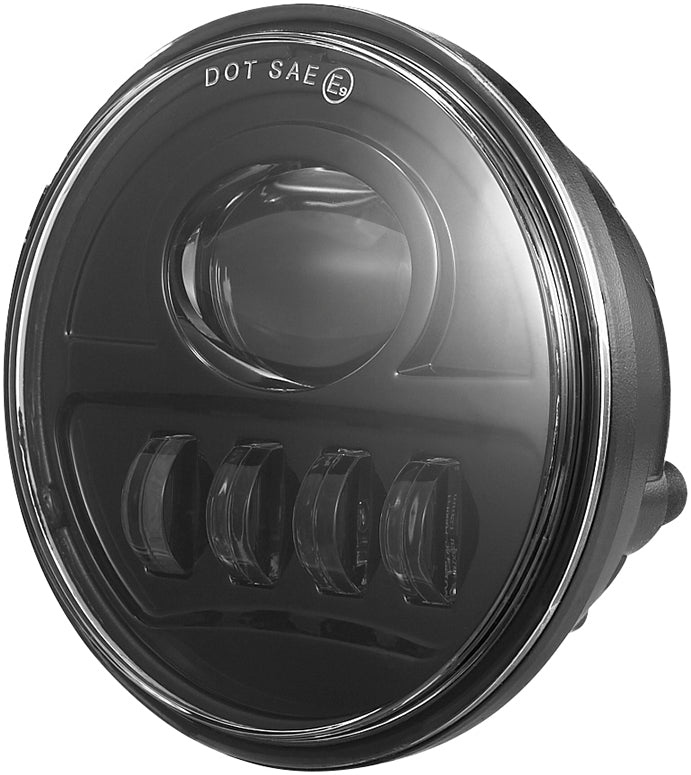 4.5" Modern Led Passing Lamps Kit Black