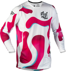 Lite Vibe Jersey White/Pink/Blue 2x