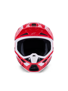 Sm7 Deed Helmet Red/Blk/Wht Glossy Xl