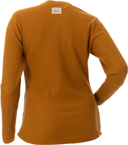 Cozy Waffle Shirt Fawn 3x