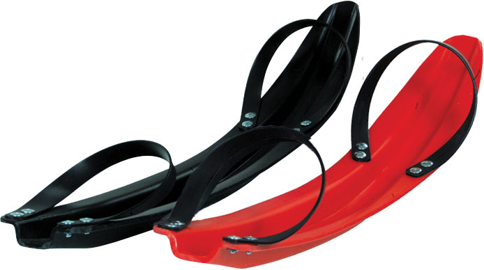 Ski Slips Black (Pair) With 22' Straps