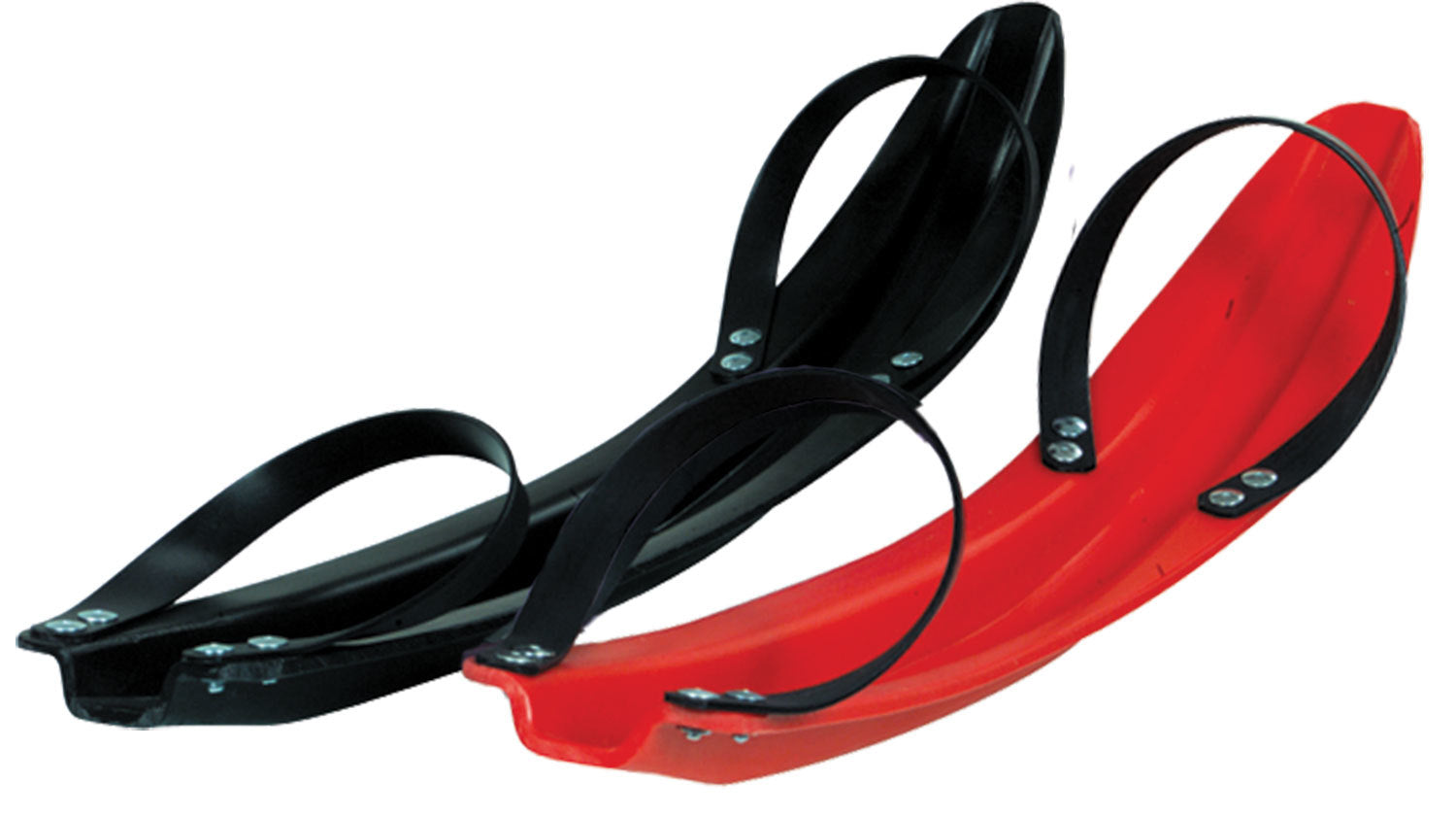 Ski Slips Black (Pair) With 24" Straps