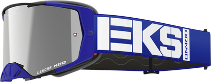 Lucid Caliber Goggle Royal Blue Silver Mirror Lens