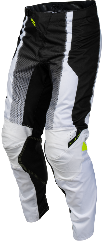 Kinetic Fade Pants White/Black/Hi Vis Sz 36