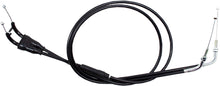 Black Vinyl Throttle Push Pull Cable Set