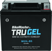 BikeMaster TruGel Battery - MG5L-BS