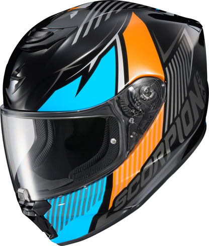 Exo R330 Full Face Helmet Hawker Light Blue Md