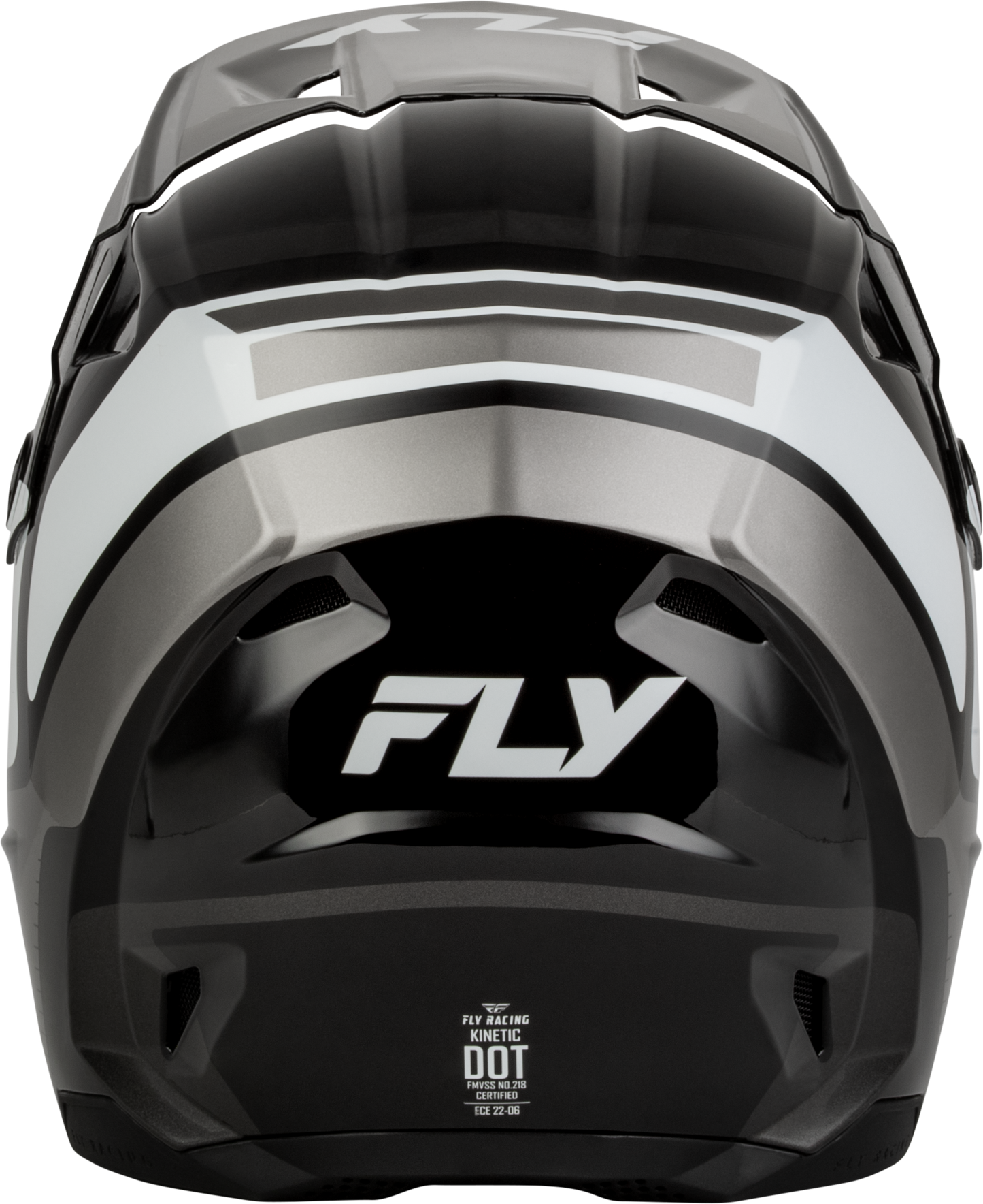 Youth Kinetic Scrap Helmet Black/White/Grey Ys