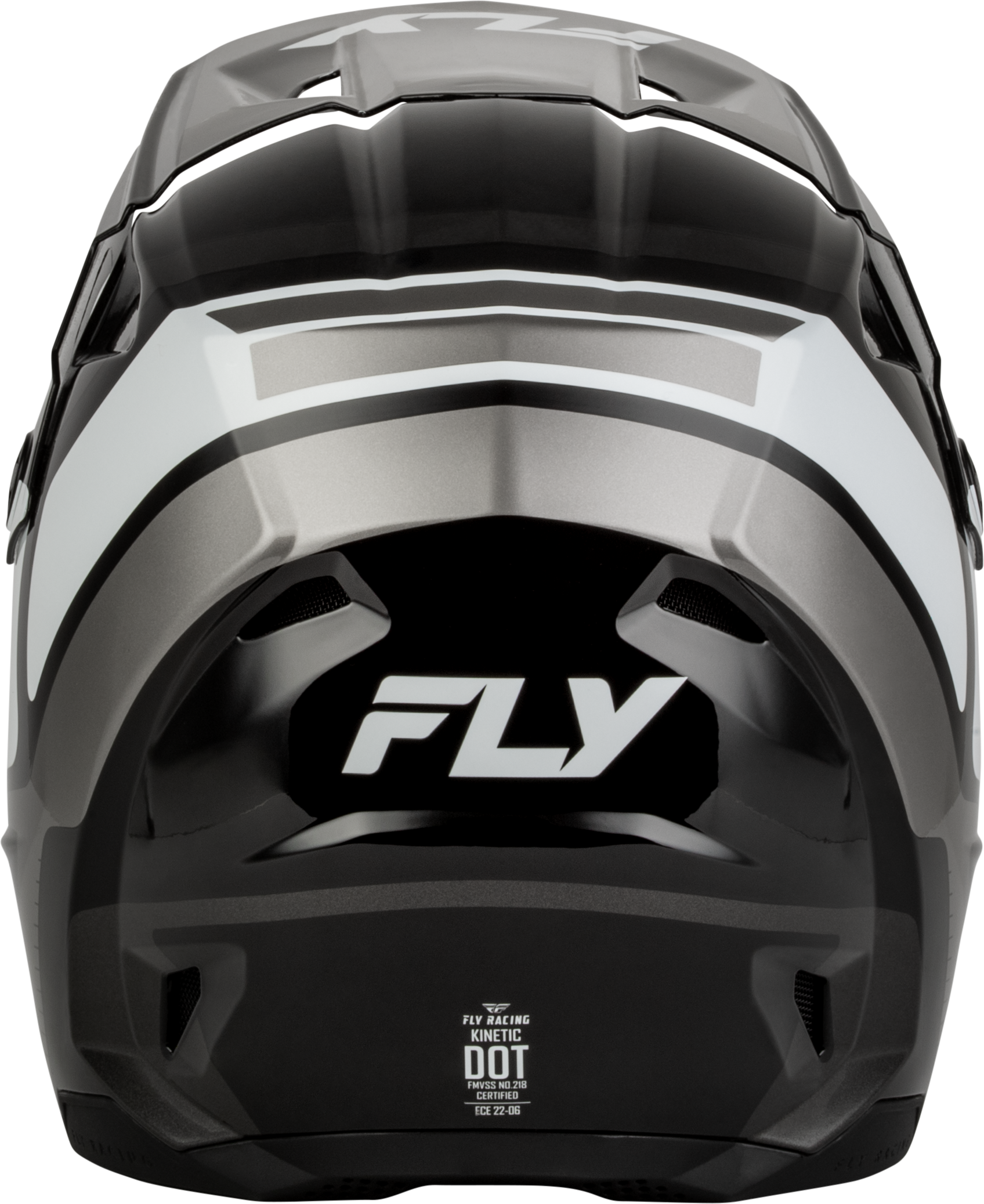 Youth Kinetic Scrap Helmet Black/White/Grey Ys