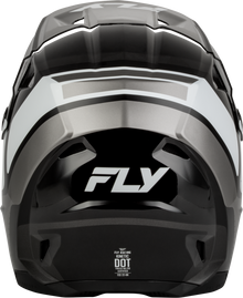 Youth Kinetic Scrap Helmet Black/White/Grey Ys