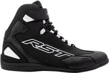 Sabre Moto Shoe Ce Boot Black / Black / White  Sz 7