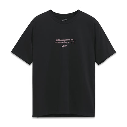 Bold Type Back Csf Ss Tee Black 2x