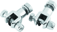 Bikers Choice L72-98 Big Twin/XL Chrome Footpeg Clevis With Hardware 1/2-20 Male Peg (Pair)