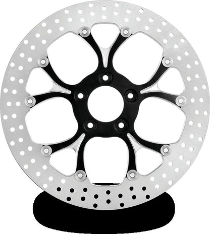 Performance Machine Disc/Carr 13x.20 Sf Galaxy Left - Contrast Cut Platinum