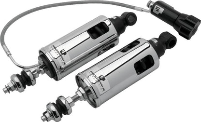 Progressive 89-99 Harley Softail 422 Series Shocks w/RAP - Chrome