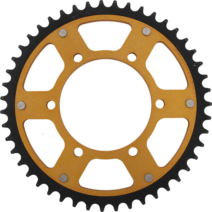 Rear Stealth Sprocket Alu/Stl 45t 530 Gld Tri