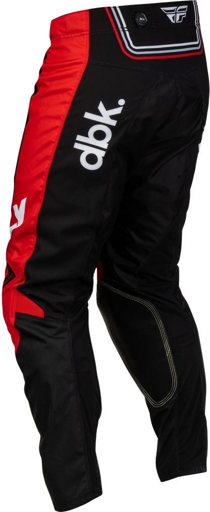 Kinetic Dbk Pants Black/Red/White Sz 30