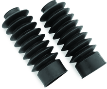 Bikers Choice 41MM Black Fork Boots Extended 8.58in / Collapsed 4in (Pair)