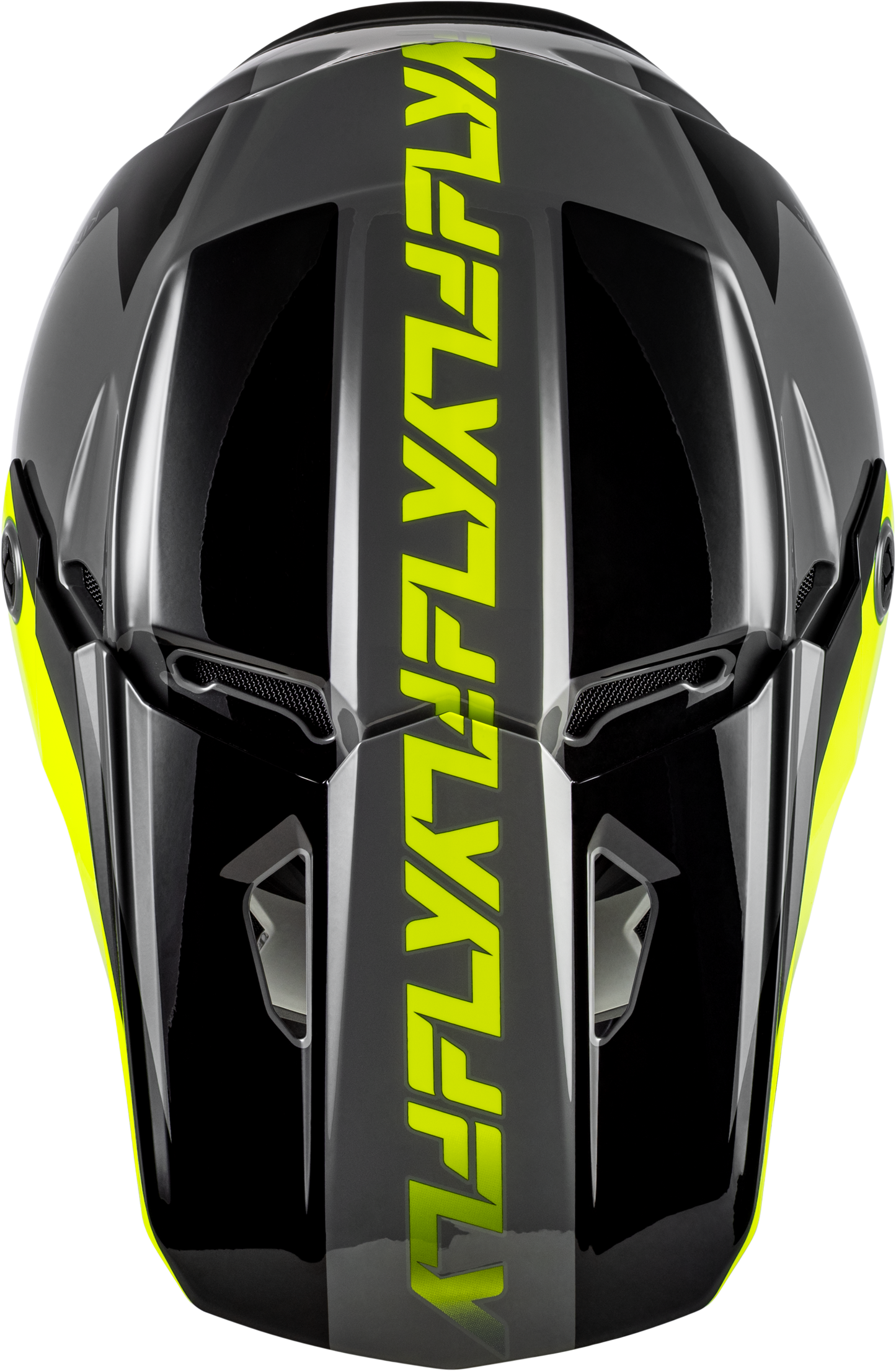 Kinetic Crest Helmet Grey/Black/Hi Vis Xl