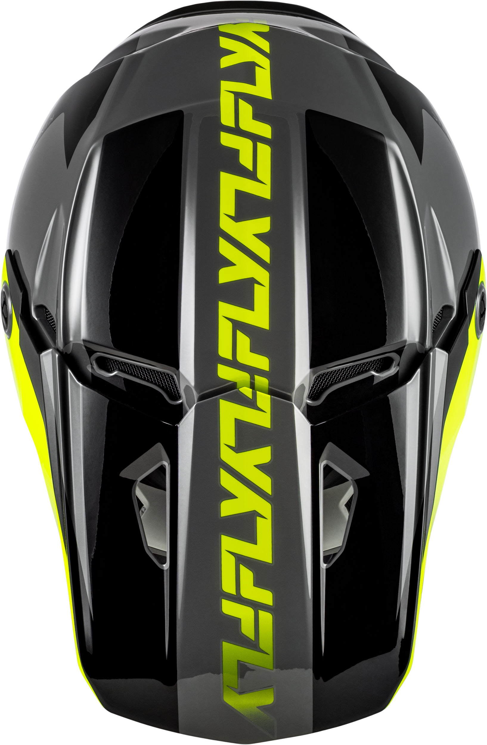 Kinetic Crest Helmet Grey/Black/Hi Vis Sm
