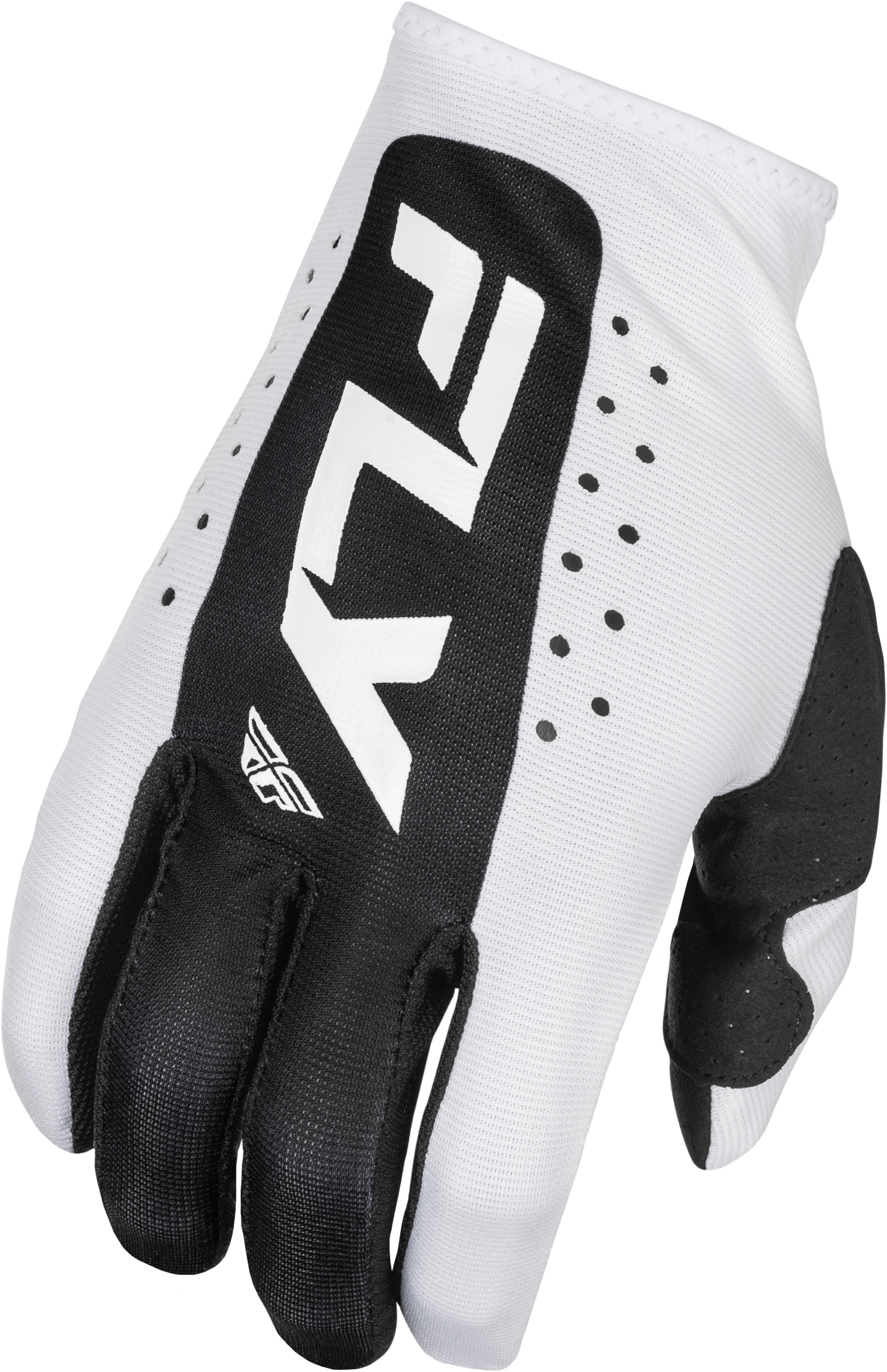 Lite Gloves White/Black Xs