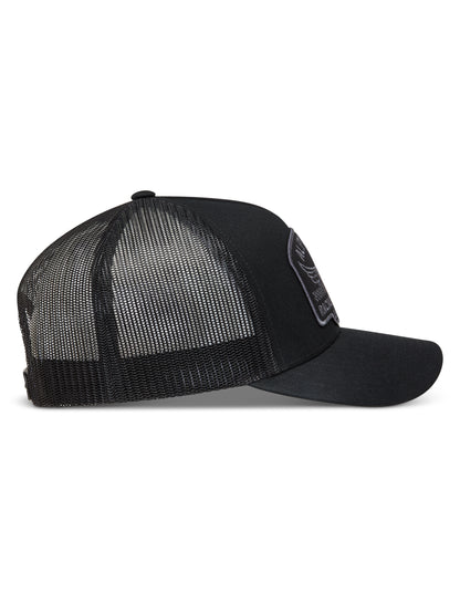 Heritage Patch Trucker Hat Black/Grey
