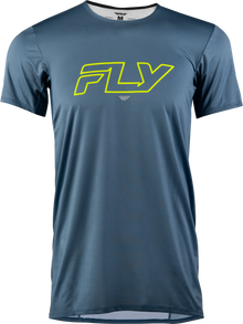 Enduro Short Sleeve Jersey Slate/Hi Vis Sm