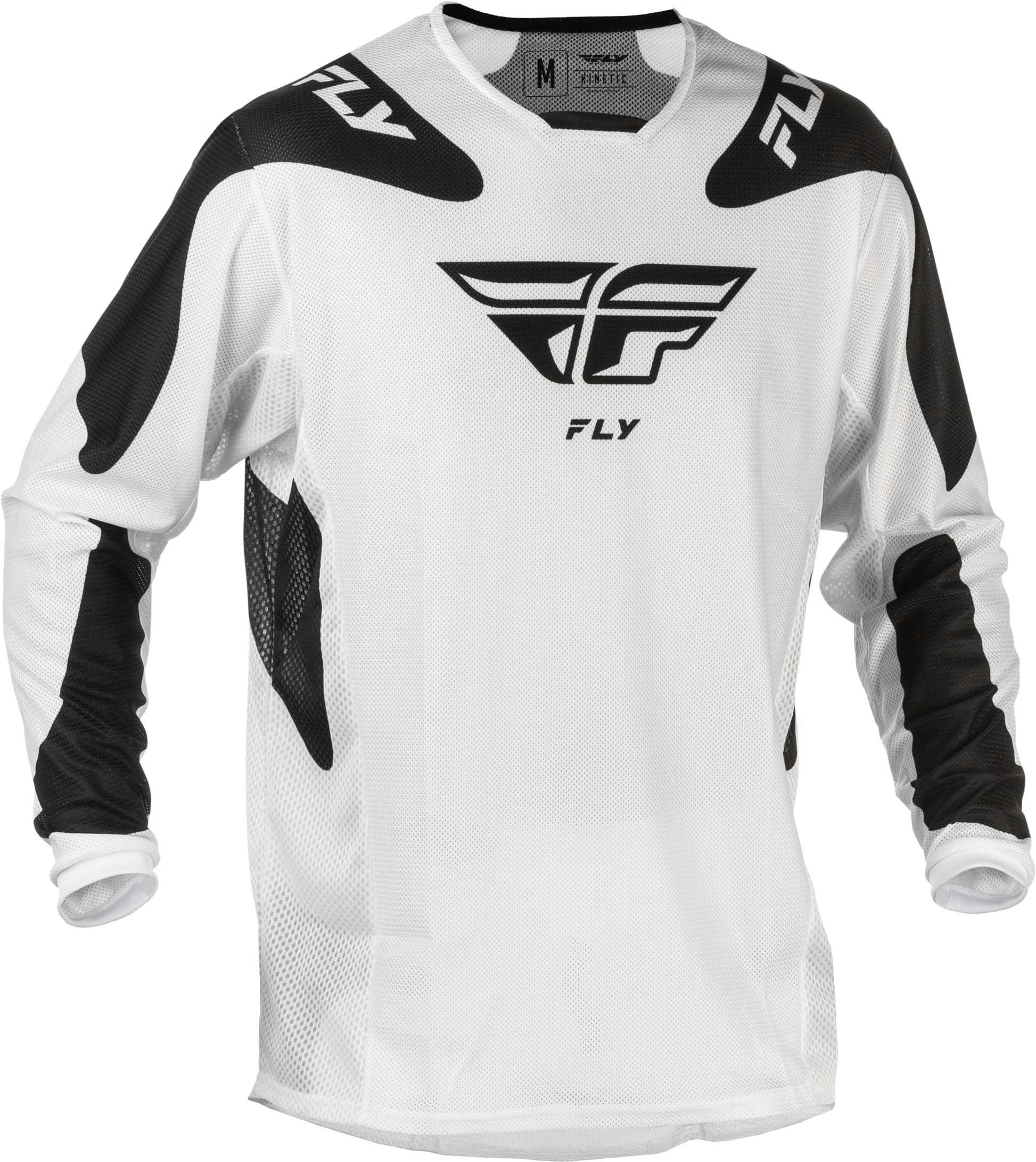 Kinetic Mesh Sym Jersey White/Black Sm