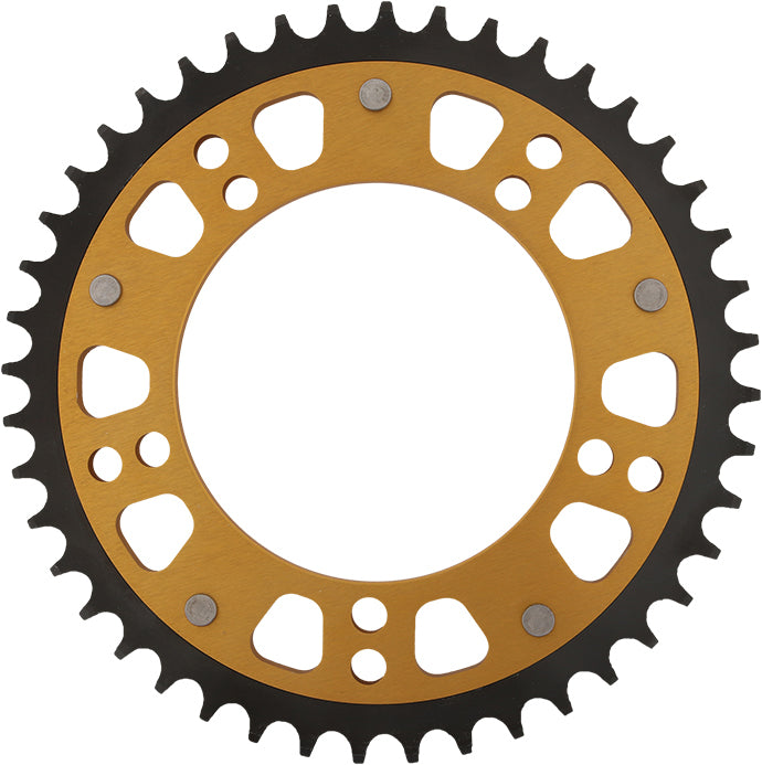 Rear Stealth Sprocket Alu/Stl 44t 520 Gld Hay/Suz/Tri