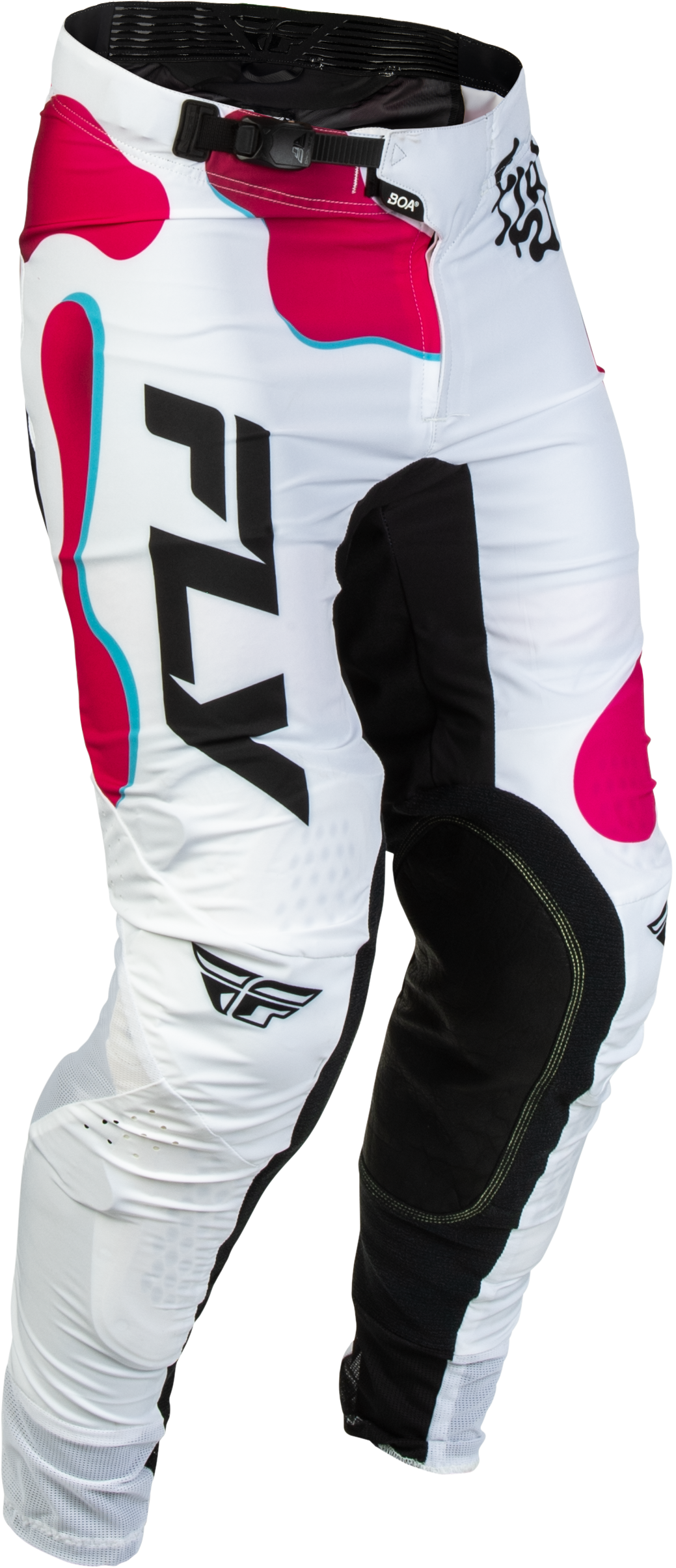 Youth Lite Vibe Pants White/Pink/Blue Sz 26
